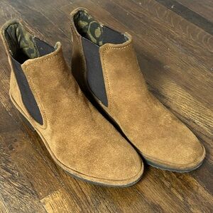 Fly London Tan Suede Ankle Boots